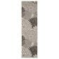Nourison Aloha 2" x 6" Silver and Grey Indoor/Outdoor Runner, , large
