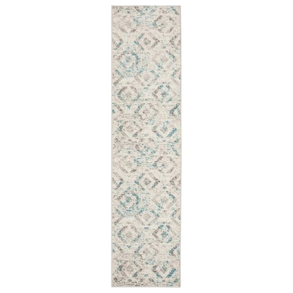 Safavieh Skyler SKY190D 2" x 6" Ivory and Blue Scatter Rug, , large