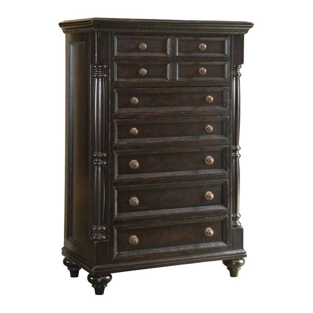 Tommy Bahama Home Kingstown 7 Drawer Stony Point Chest in Tamarind, , large