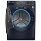 GE Appliances 4.8 Cu. Ft. Smart Front Load Washer and 7.8 Cu. Ft. Electric Dryer Laundry Pair with Pedestal in Sapphire Blue, , large