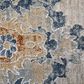 Feizy Pasha 39M9F 5" x 7"6" Beige and Blue Area Rug, , large