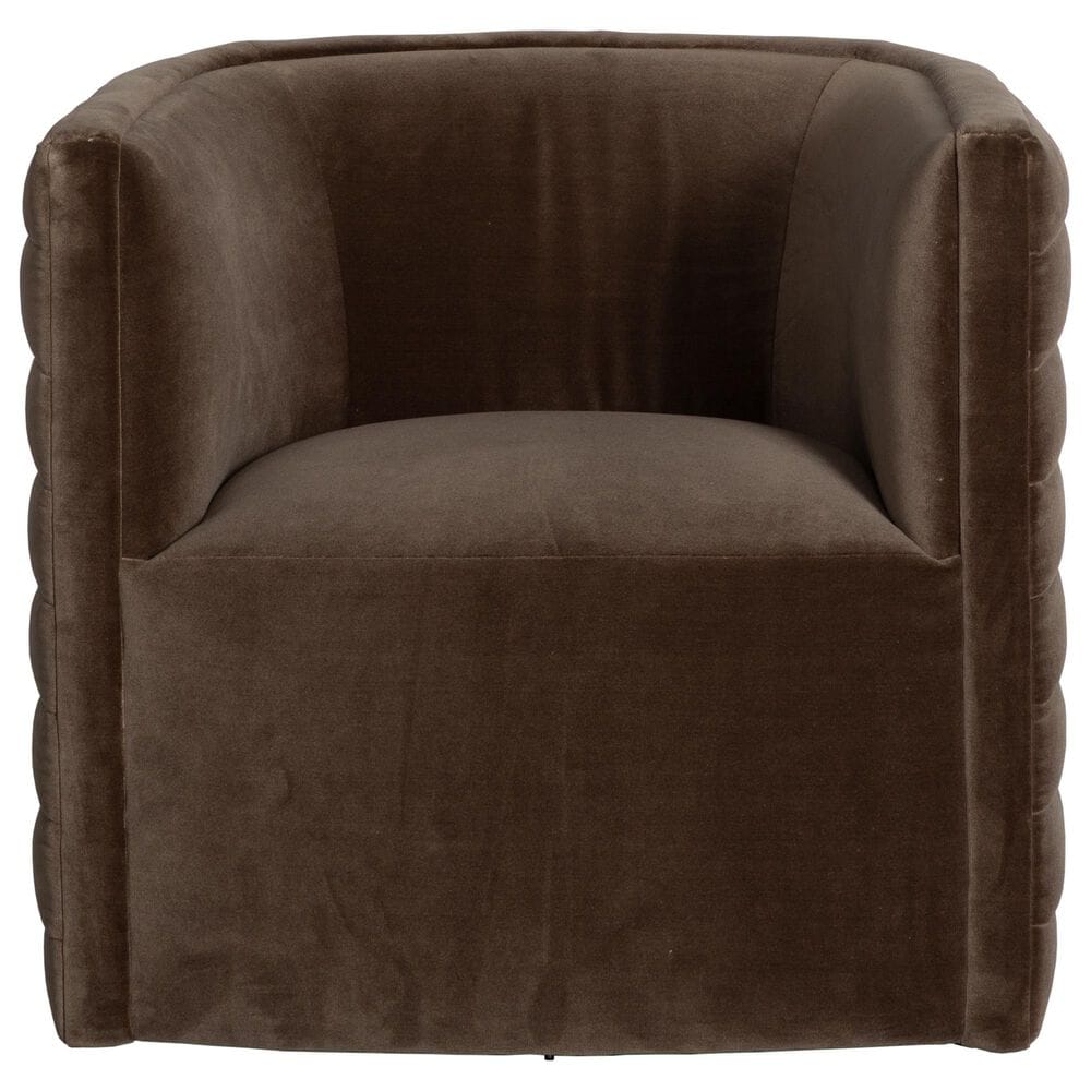 Artistica Home Audrey Swivel Chari in Brown, , large