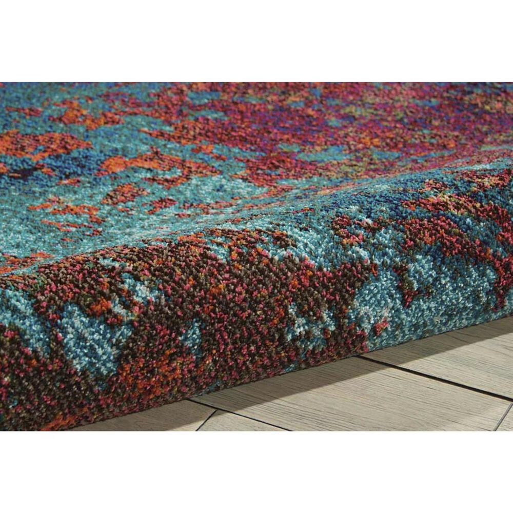 Nourison Celestial CES08 5&#39;3&quot; x 7&#39;3&quot; Atlantic Area Rug, , large