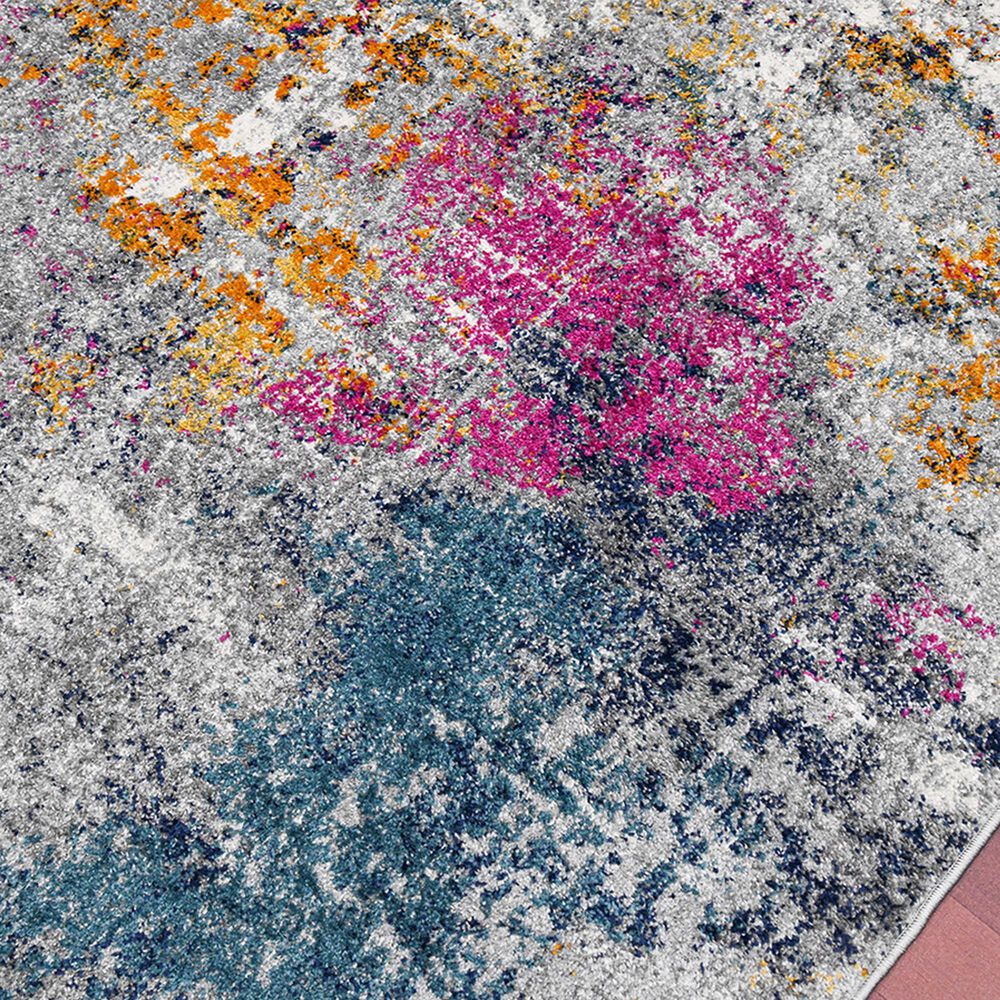Amer Rugs Montana 2&#39; x 3&#39; Blue and Pink Area Rug, , large