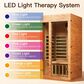 EZlife 1 Person (Compact) Low EMF FAR Infrared Sauna in Okoume + Hemlock, , large