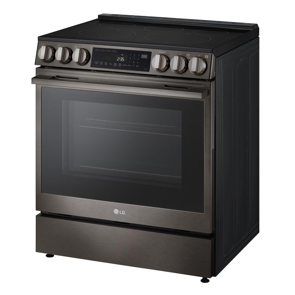LG 6.3 Cu. Ft. Smart Wi-Fi Enabled ProBake Convection InstaView Electric Slide-In Range in Black Stainless Steel, , large