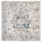 Safavieh Madison MAD603F 5" Square Grey and Ivory Area Rug, , large