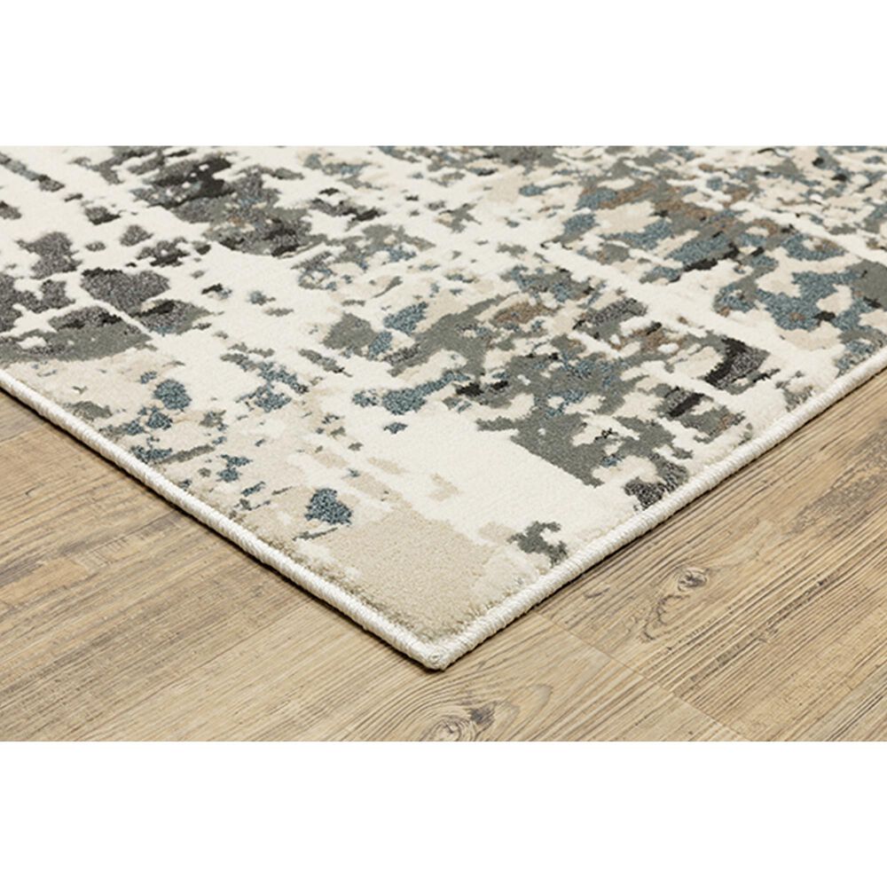 Oriental Weavers Raylan RAY10 7&#39;10&quot; x 10&#39;10&quot; Ivory Area Rug, , large