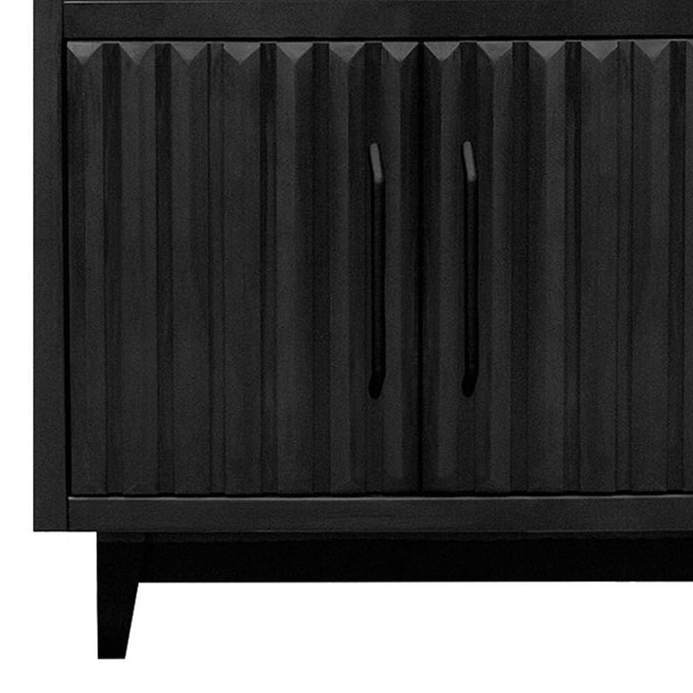 Legends Home Radiance 78&quot; Bookcase in Black, , large