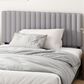 HOMLUX Roanne Full Upholstered Tufted Headboard in Glacier, , large