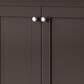 Lexora Home Dukes 30" Single Bathroom Vanity in Espresso with 2 cm White Cultured Marble Top and Rectangular Sink, , large