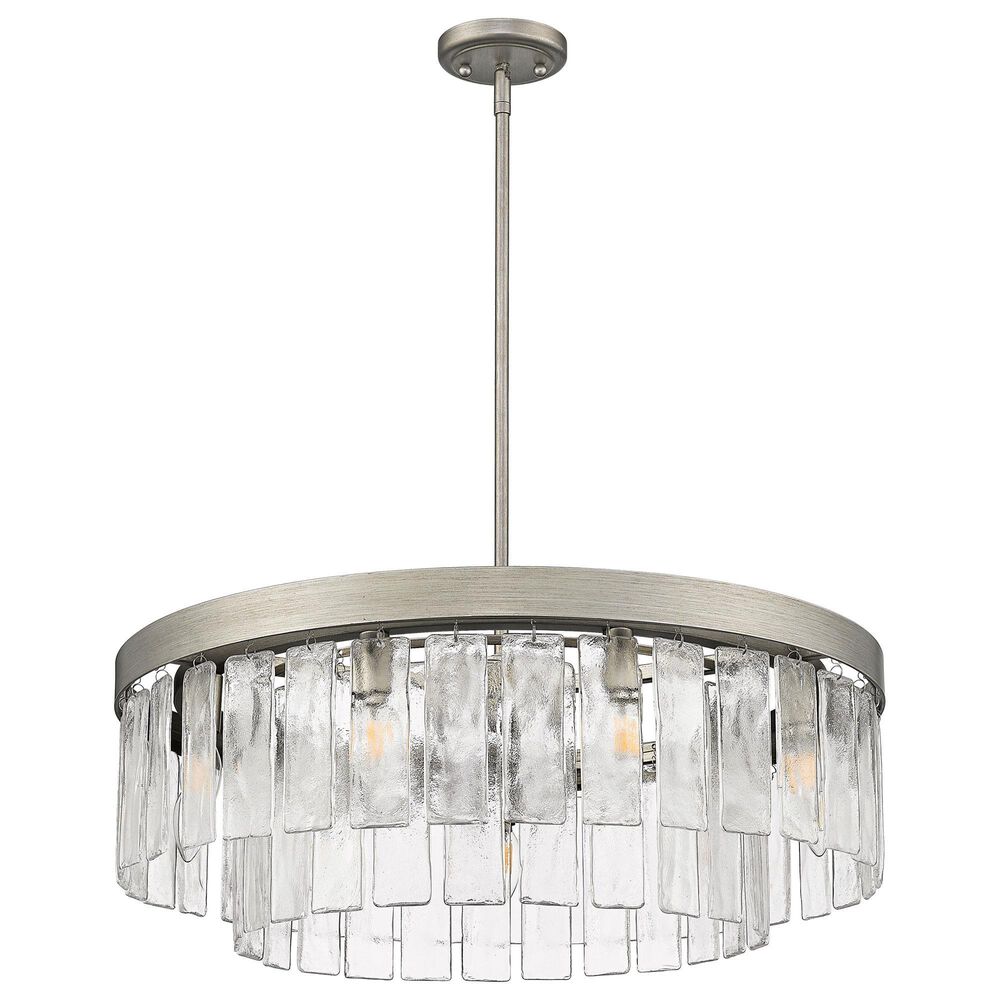 Golden Lighting Ciara 9-Light Chandelier in Peruvian Silver, , large