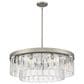 Golden Lighting Ciara 9-Light Chandelier in Peruvian Silver, , large