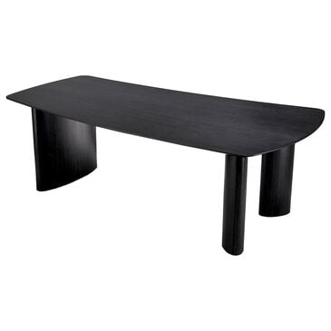 Eichholtz Corpoation Usa Bergman Dining Table in Charcoal, , large