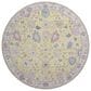 Dalyn Rug Company Hatay 8" Round Yellow Area Rug, , large