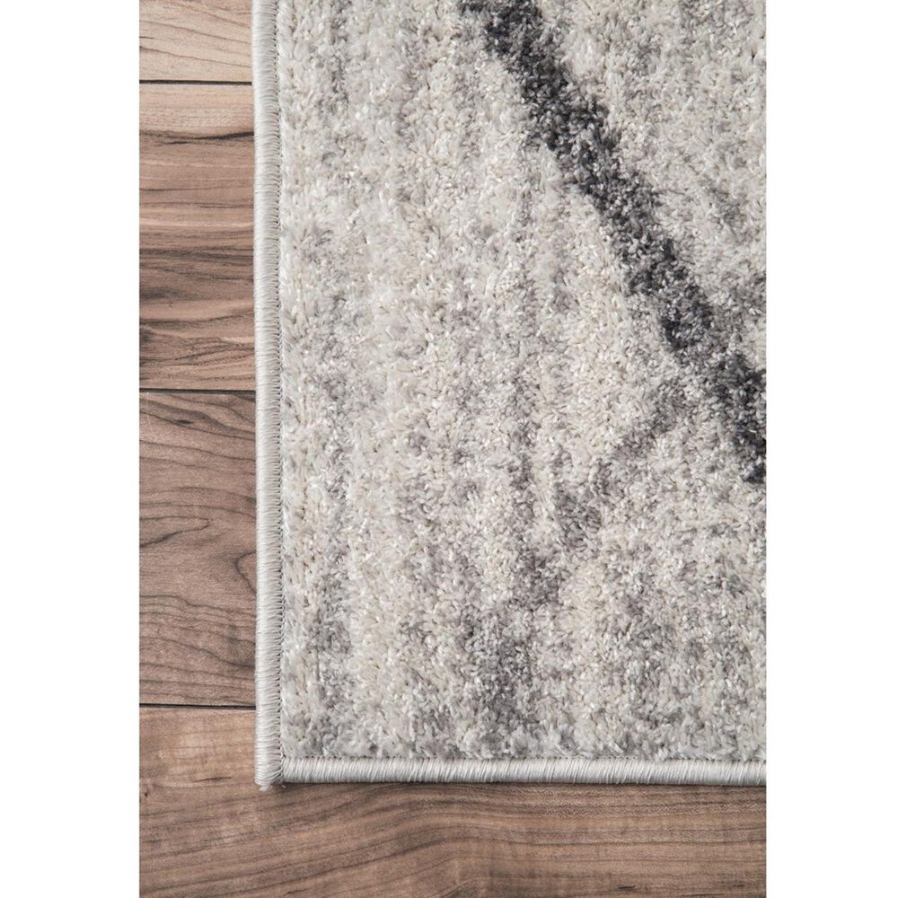 nuLOOM Smoky BDSM04A203 2' x 3' Grey Area Rug Nebraska Furniture Mart