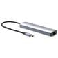 Manhattan USB-C PD 6-In-1 4K Docking Station/Multiport Hub in Silver, , large