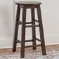 Linon Home Decor Abby 24" Counter Stool in Walnut, , large