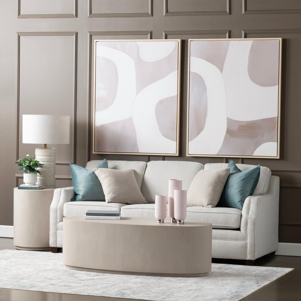 Crestview Collection Lexington Cocktail Table in Beige, , large