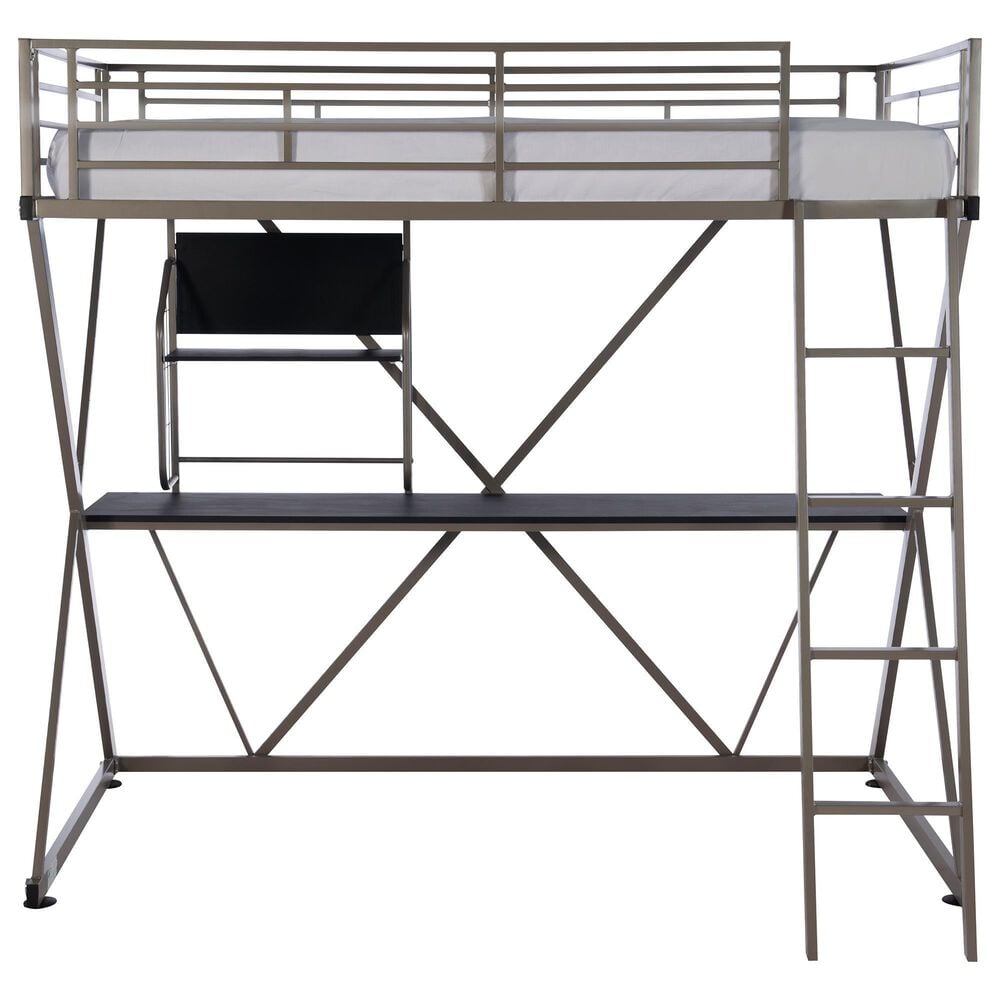 Parkerville Furniture Line Twin Z-Loft Bed in Pewter, , large