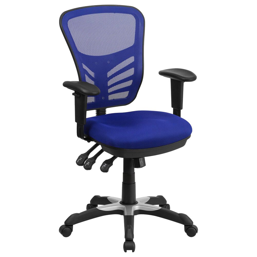 Flash Furniture 44.25" Annabel Chair in Blue, , large