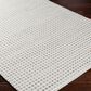 Surya Ariel White, Medium Gray and Taupe 10" x 14" Area Rug, , large