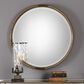 Uttermost Finnick Mirror in Antiqued Gold Leaf, , large