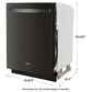Whirlpool 24" Built-In Bar Handle Dishwasher with 47 Decibel in Black Stainless Steel, , large