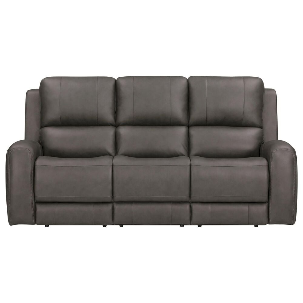 Simeon Collection Belmont Power Reclining Sofa in Autumn Fog, , large