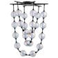 Golden Lighting Pearla 28" LED Pendant in Matte Black, , large