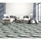 Stanton Illusionist Vanishing Point Carpet in Tide, , large