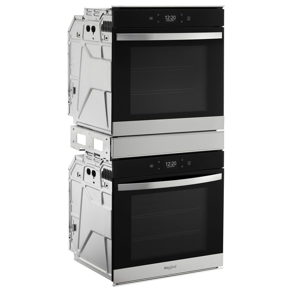 Whirlpool 24&quot; Double Electric Wall Oven with Convection in Fingerprint Resistant Stainless Steel, , large