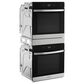 Whirlpool 24" Double Electric Wall Oven with Convection in Fingerprint Resistant Stainless Steel, , large