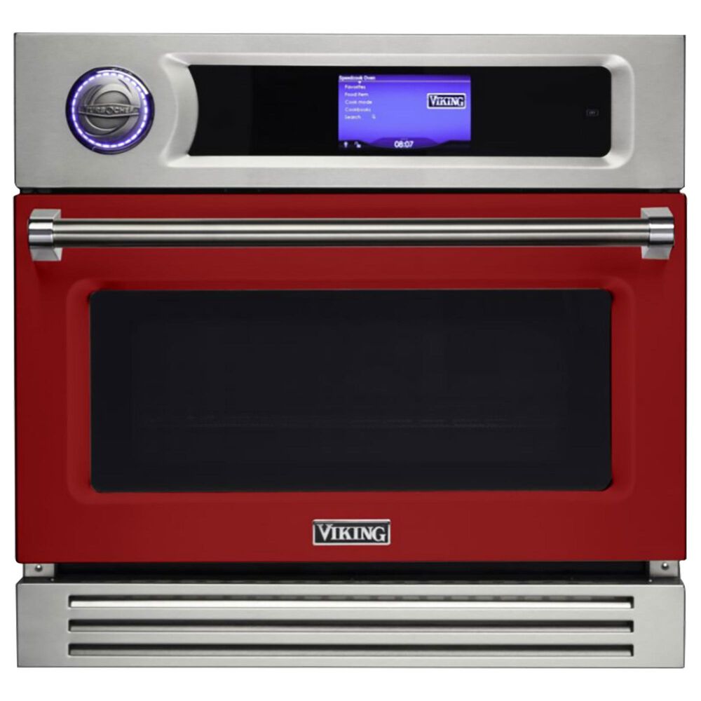 Viking Range 30" TurboChef Speedcook Single Oven in Apple Red, , large