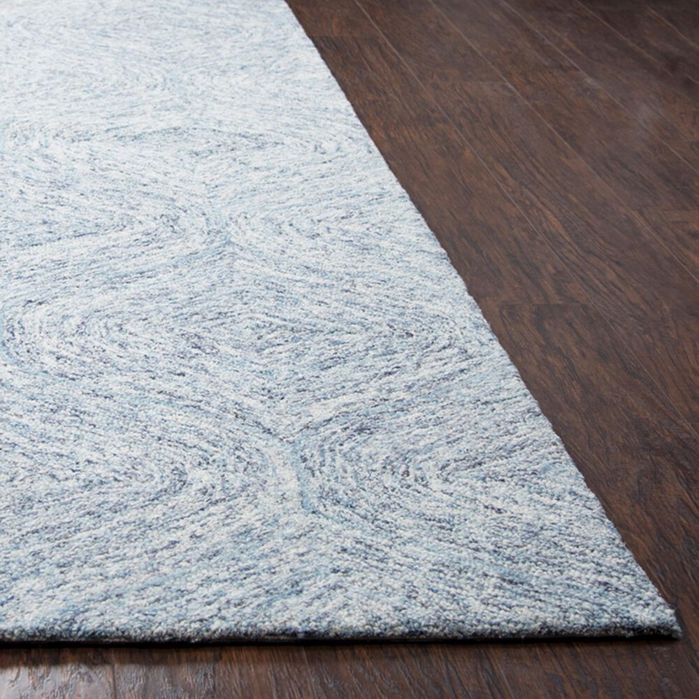 RIZZY Brindleton 2&#39;6&quot; x 8&#39; Blue Runner, , large