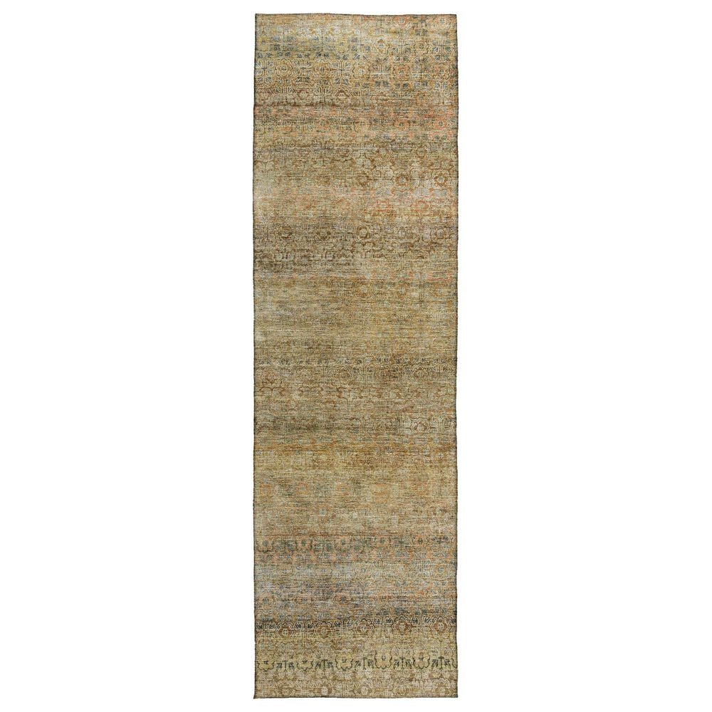 Dalyn Rug Company Burano BU12 2"3" x 7"6" Wheat Indoor/Outdoor Runner, , large