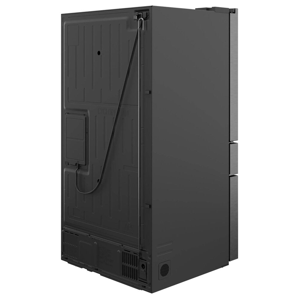 GE Profile 27.9 Cu. Ft. Smart 4-Door French-Door Refrigerator with Kitchen Assistant in Fingerprint Resistant Stainless Steel, , large