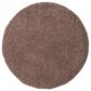 Safavieh August Shag 3" Round Taupe Area Rug, , large