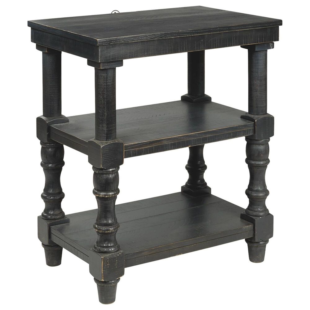 Signature Design by Ashley Dannerville Accent Table in Antique Black, , large