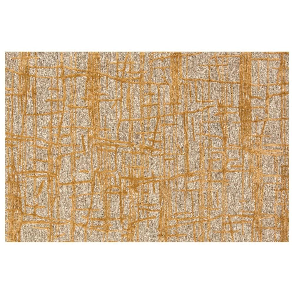 Loloi Juneau JY-05 7"9" x 9"9" Natural/Gold Area Rug, , large