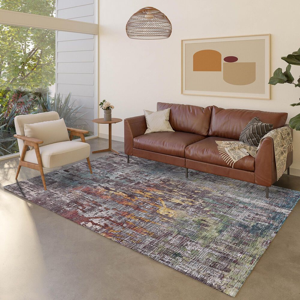 Dalyn Rug Company Kochi KC8 Plum 9&#39; x 12&#39; Area Rug, , large