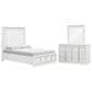 Millenium Chalanna 3-Piece Queen Bedroom Set in White Lacquer, , large