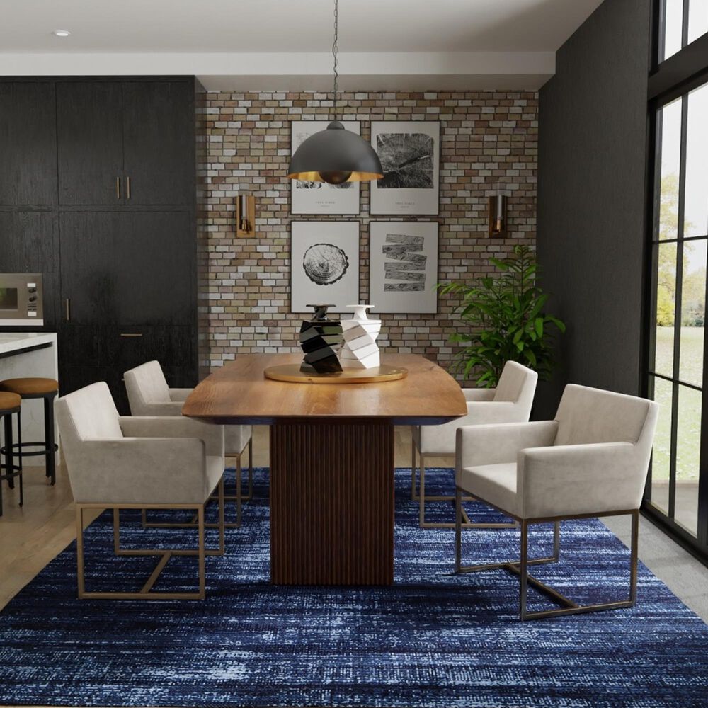 Feizy Deja 7&#39;10&quot; x 10&#39;3&quot; Navy Area Rug, , large
