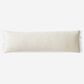 Sunday Citizen Snug Muslin 48" x 14" Lumbar Throw Pillow in Natural Beige, , large