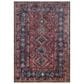 Momeni Karachi KAR-1 6" x 9" Burgundy Area Rug, , large
