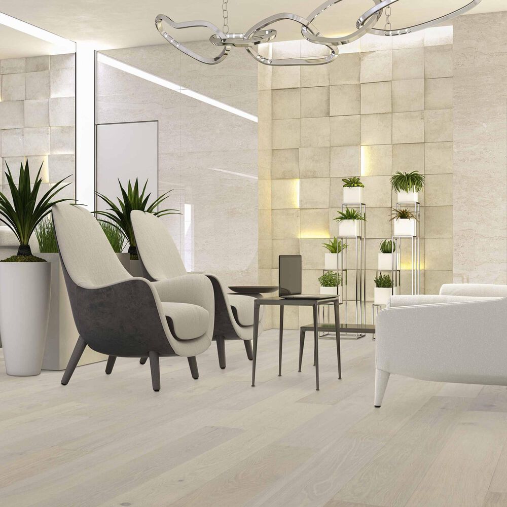 Adleta Bella Cera Milano Portella 8" x 75" Oak Engineered Hardwood, , large