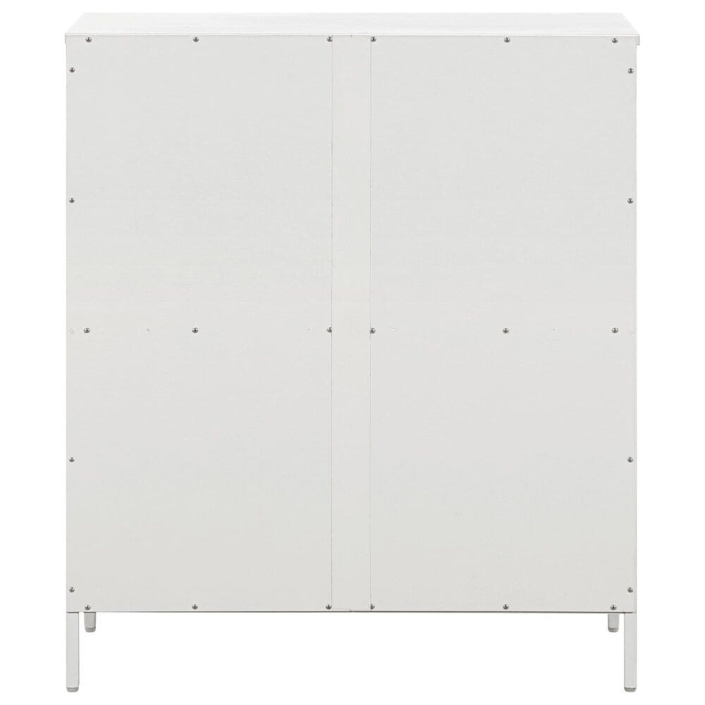 Valor Living Ace 2-Shelf Storage Bookcase in White, , large