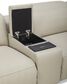 Interlochen 6-Piece Leather Power Reclining Sectional in Azure Odyssey, , large