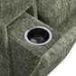 Simeon Collection Bronco Manual Rocker Recliner in Plush Forest, , large