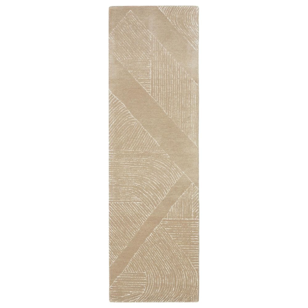 Nourison Pure Patterns Camel 2"3" x 7"6" Runner, , large